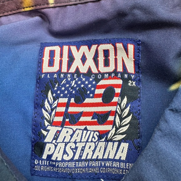 Ladies Dixxon bamboo short sleeve Travis Pastana 2X - Picture 4 of 5